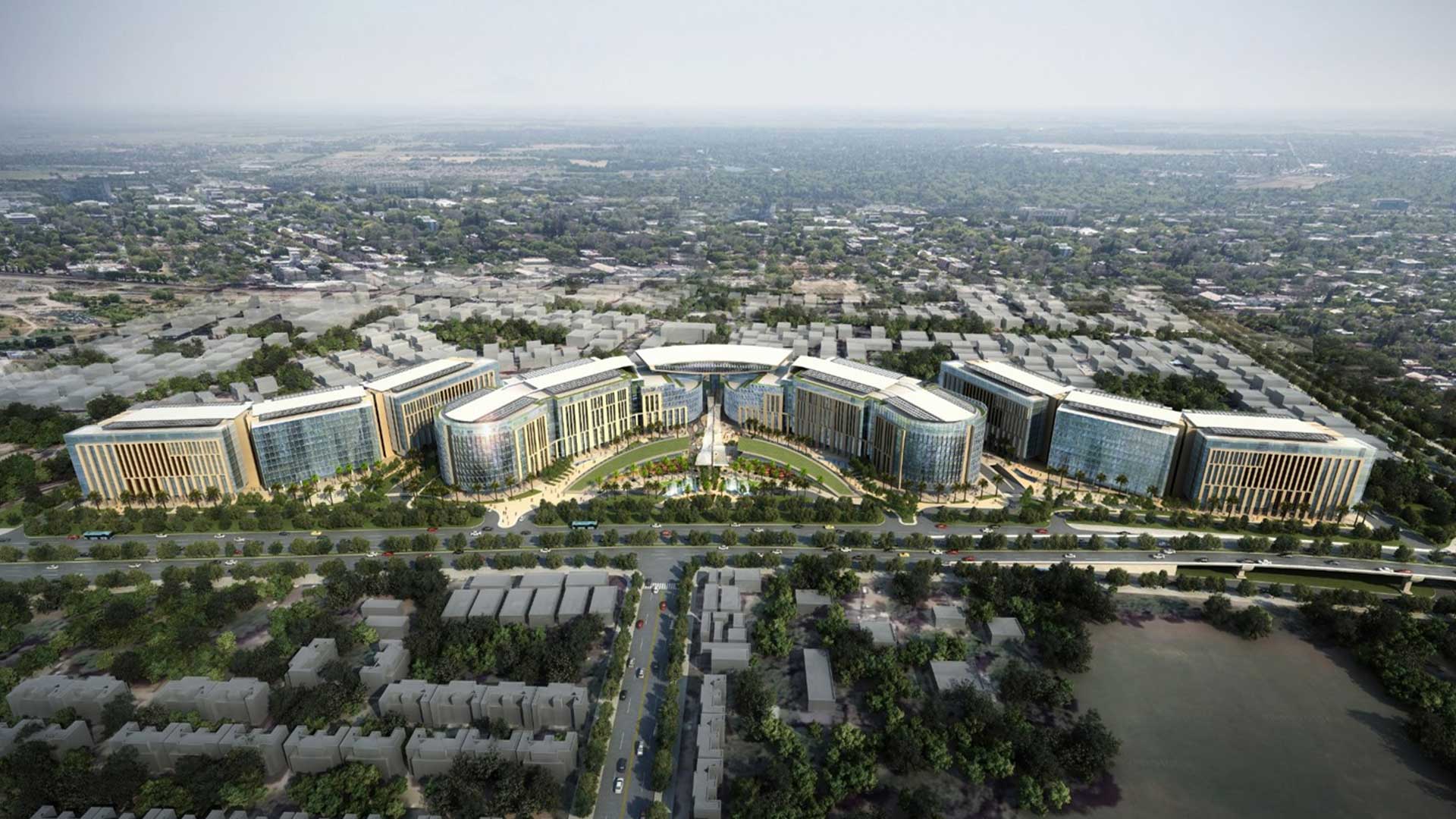 Managed office space in WTC Delhi central business district Synqwork