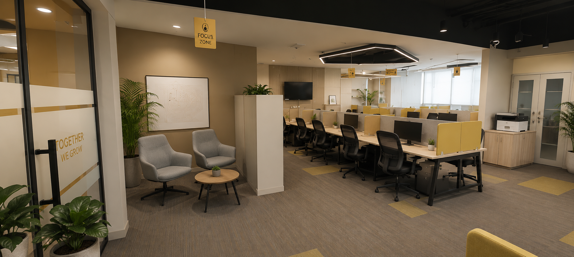 SynqWork managed office setup process Gurgaon India 2026 – move in ready in 30 days