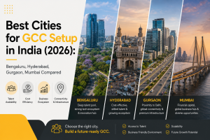best cities for gcc setup in India (2026) - Blog by synqwork
