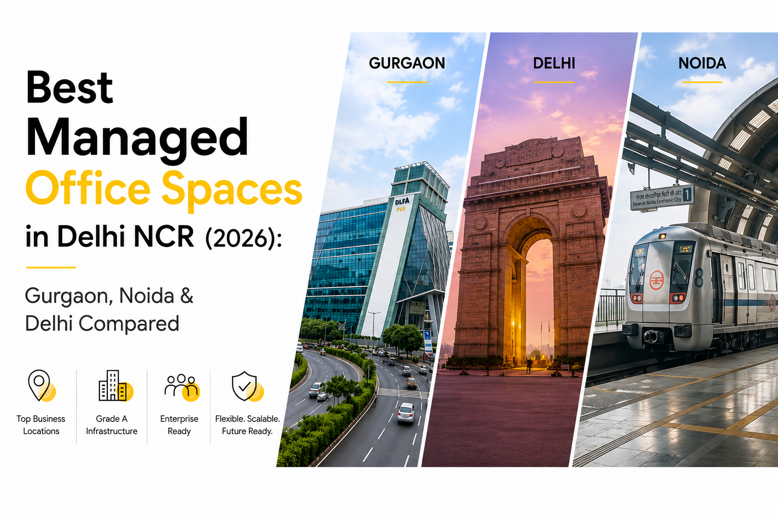 best managed office space in Delhi NCR - Synqwork
