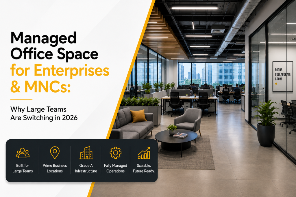 Managed Office Space for Enterprises & MNCs - SynqWork